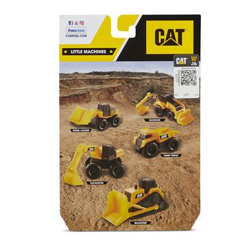 CAT  brīvriteņu transportlīdzeklis Little Machines, 2-pack dažādi, 82149