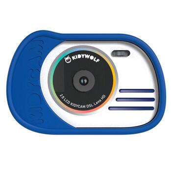 KIDYWOLF ūdensizturīga digitālā fotokamera, tumši zils, KIDYCAM-BU