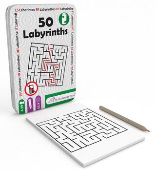 PURPLE COW game 50 Labyrinths, 603