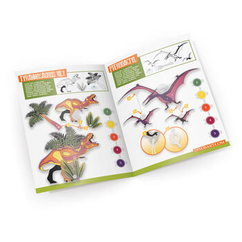 DINOSART radošuma komplekts Suncatchers, 15012
