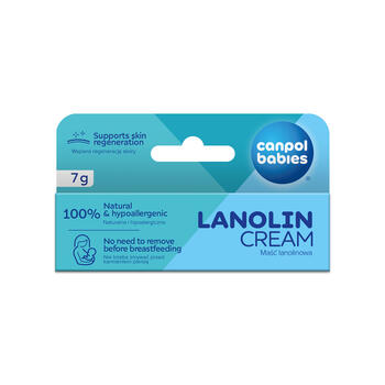 CANPOL BABIES lanolīna krēms sprauslām, 7g, 14/000