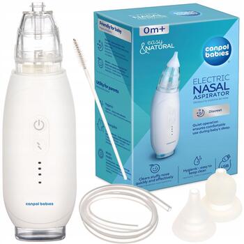 CANPOL BABIES elektriskais deguna aspirators, Easy Natural, 9/319