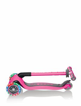 GLOBBER skrejritenis Go Up Deluxe Lights, deep pink, 646-110