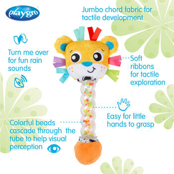 PLAYGRO grabulis Safari Shaker Rain, 188797