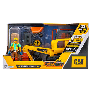 CAT būvniecības transportlīdzeklis ar piederumiem Workforce, sortiments., 83454