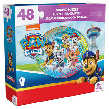 SPINMASTER GAMES puzle Paw Patrol Shape, sortiments., 6067570