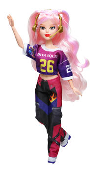 K-POP DIVA SQUAD lelle, 29 cm, sortiments., 81157