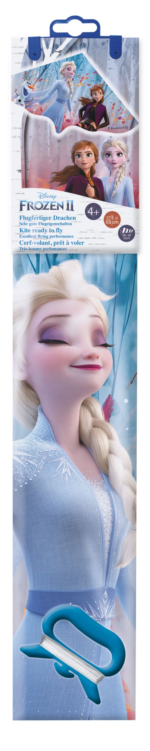 GUNTHER pūķis Frozen Elsa, 115x63 cm, PE, 1220