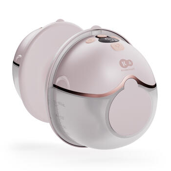 KINDERKRAFT pārnēsājamais elektriskais krūts sūknis MAMAFLOW, pink, KEMAFL00PNK0000
