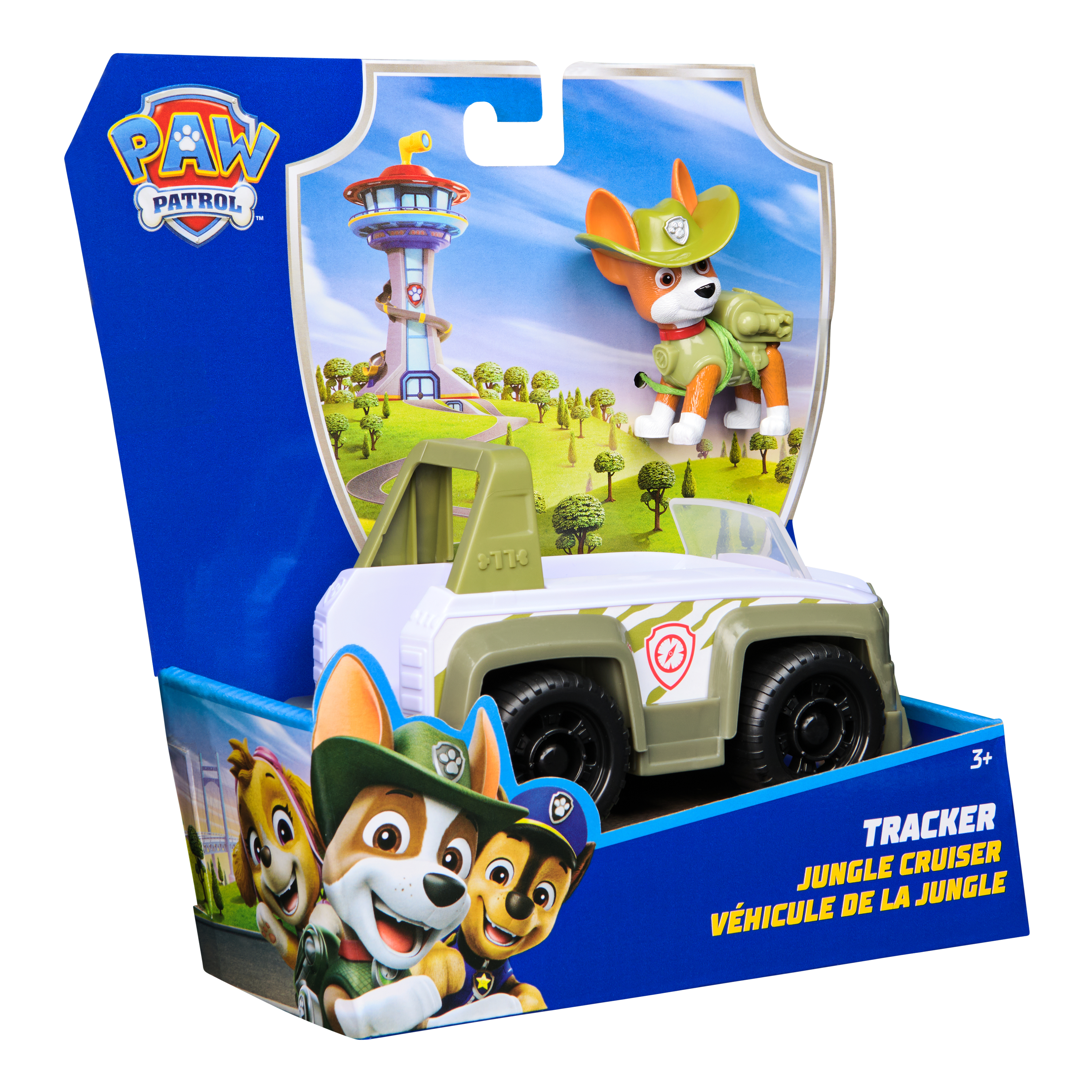 PAW PATROL transportlīdzeklis ar figūriņu Tracker, 6071224