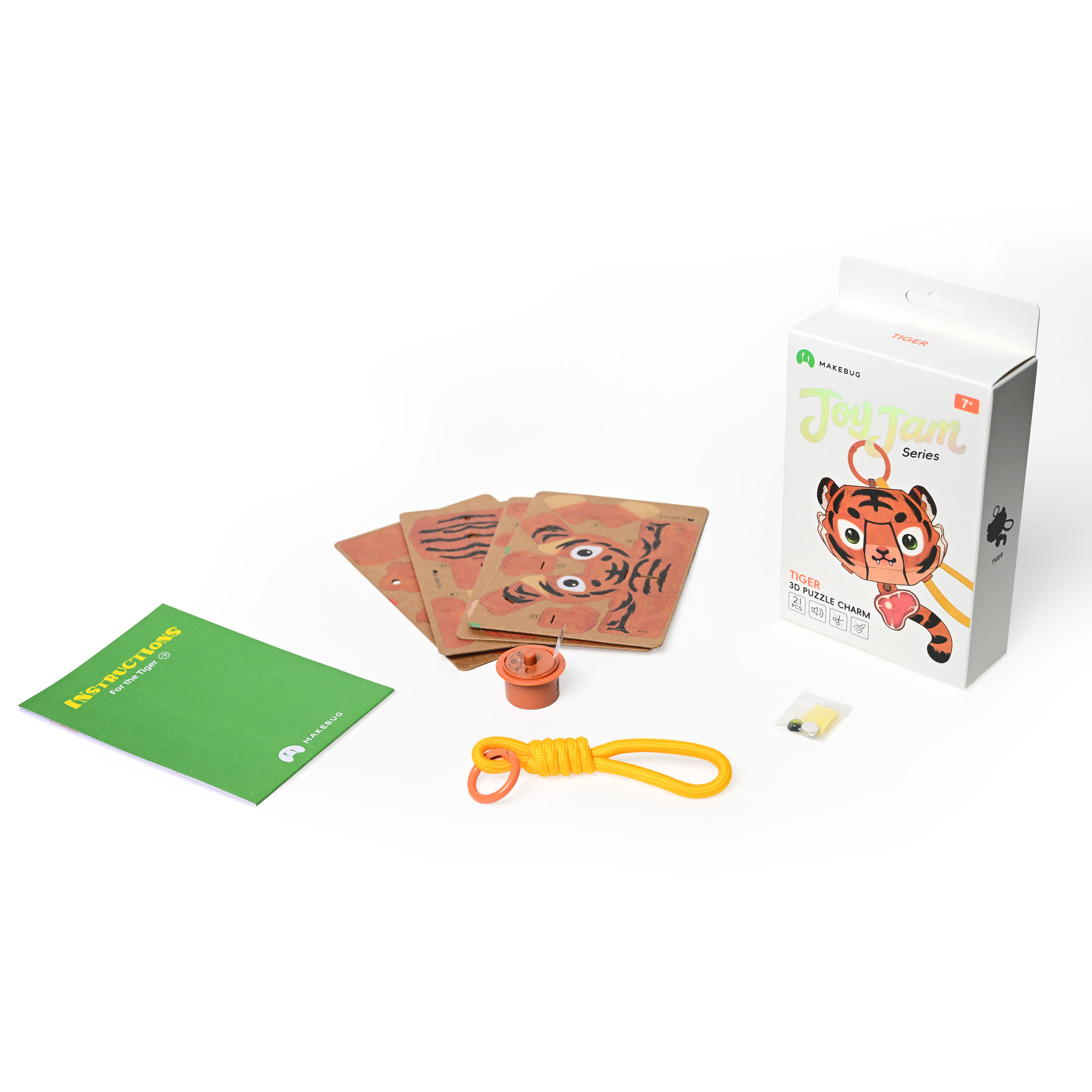 MAKEBUG 3D papīra puzle Tīģeris, MB-D-0061