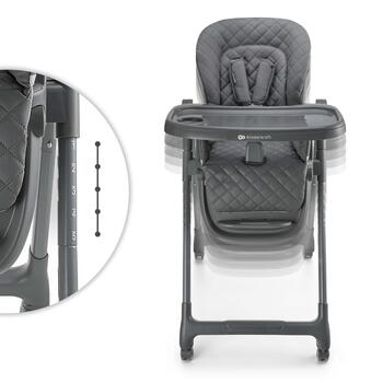 KINDERKRAFT barošanas krēsliņš TULO, pelēks, KHTULO00GRY0000