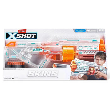 XSHOT rotaļu pistole Skins Last Stand Ghost, 16 gab., 36693(3658P)