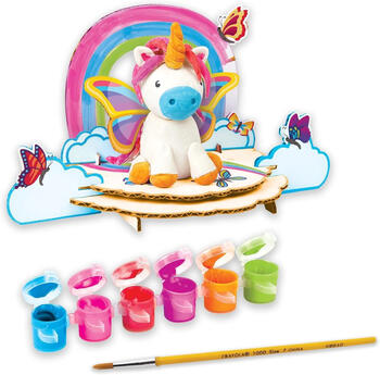 CRAYOLA Sculpt & Paint Vienradža radošais komplekts, 04-0259
