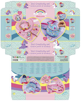 TOTUM Unicorn 2 in 1 radošais komplekts, 071360