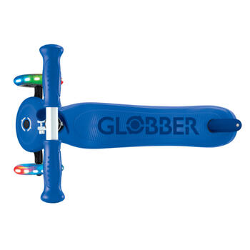 GLOBBER skrejritenis Go Up Sporty Lights, tumši zils, 452-600-4 S