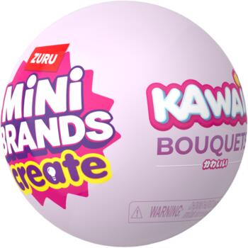 MINI BRANDS miniatūru komplekts Kawaii Bouquet, 1. sērija, sortiments., 77844GQ1