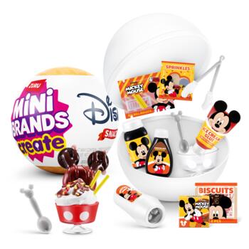 MINI BRANDS Disney miniatūru komplekts Snacks Create, 77708GQ1