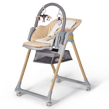 KINDERKRAFT barošanas krēsliņš LASTREE, wood