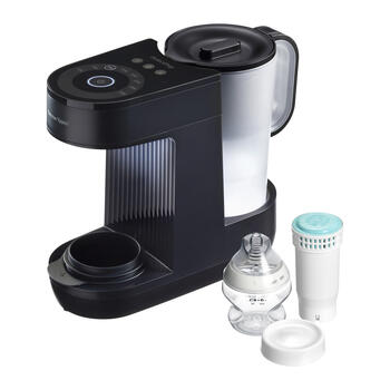 TOMMEE TIPPEE pudeļu sildītājs DAY and NIGHT V2, Black, 426774