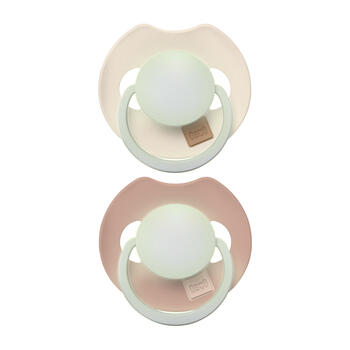 LOVI silikona māneklītis Prime, Ivory Glow/Blush Glow, 18m+, 2 gab., 34/438