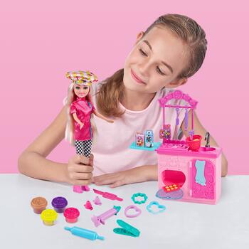 SPARKLE GIRLZ 27cm komplekts ar lelli Doll Bake Off, 100183