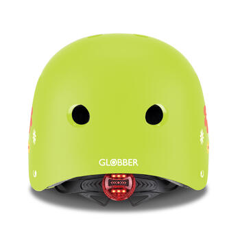 GLOBBER ķivere Elite Lights, XS/S (48-53cm), laima zaļa, 507-106-2