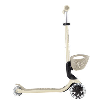 GLOBBER skrejritenis Go Up Baby Lights 360 °, brūns, 844-466