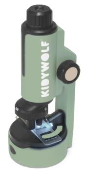 KIDYWOLF pārnēsājams mikroskops KIDYMICROSCOPE, KIDYMICROSCOPE-GR