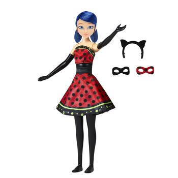 MIRACULOUS lelle Hero Switch Ladybug Fashion Doll, 50414