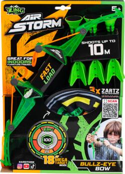 ZING bultas ar sprūdu un mērķi Air Storm Bullz Eye, sortiments, AS200