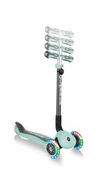 GLOBBER skrejritenis Go Up Deluxe Lights, mint, 646-206