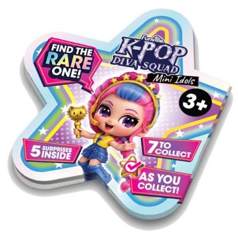 K-POP DIVA SQUAD Mini Idols mini lelle, 5 cm, sortiments., 31167