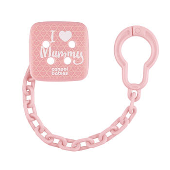 CANPOL BABIES mānekla turētājs I LOVE MUMMY, Pink, 2/434_pin