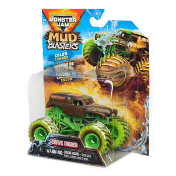 MONSTER JAM 1:64 krāsu mainīgā mašīna Mud Blasters, sortiments, 6072638