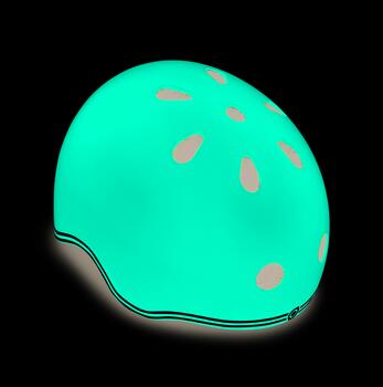 GLOBBER ķivere Go Up Lights, XXS/XS (45-51cm), sarkana, 506-102