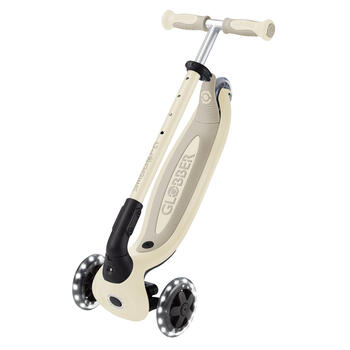 GLOBBER skrejritenis Go Up Baby Lights 360 °, brūns, 844-466