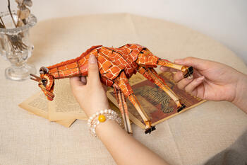 MAKEBUG 3D papīra puzle Žirafe, MB-B-0011