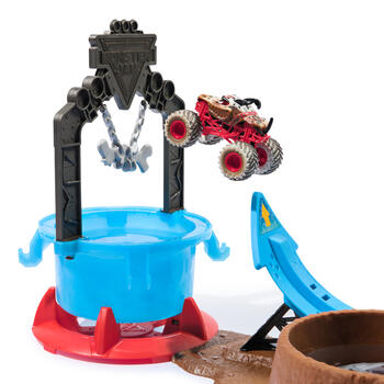 MONSTER JAM automašīnas mazgātuve Truck Wash Playset, 6072014