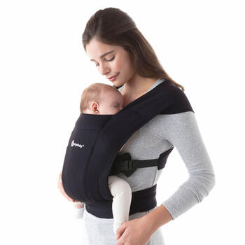 ERGOBABY ķengursoma Embrace - Pure Black