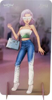 WOW GENERATION radošais komplekts Splash & Create! Outfit Creative Set, WOW00085
