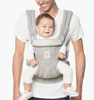 ERGOBABY ķengursoma Omni Classic, pērļu pelēka, BCS360GRY