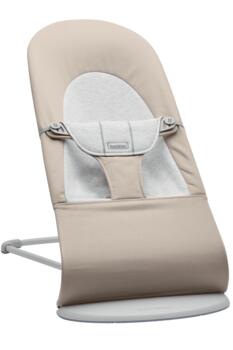 BABYBJÖRN šūpuļkrēsls BALANCE Soft Woven/Jersey, beige/grey, 005383