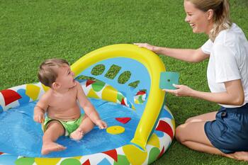 BESTWAY baseins Splash & Learn, 1.20m x 1.17m x 46cm, 52378
