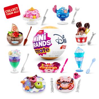 MINI BRANDS Disney miniatūru komplekts Snacks Create, 77708GQ1