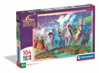 CLEMENTONI puzle Unicorn Academy, 104 gab., 25091