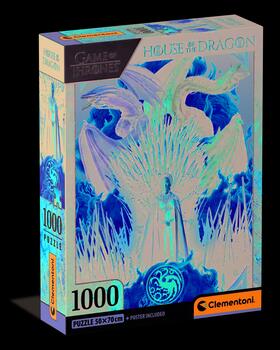 CLEMENTONI HOUSE OF THE DRAGON puzle, 1000 pcs., 39904