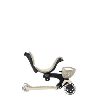 GLOBBER skrejritenis Go Up Baby Lights 360 °, brūns, 844-466