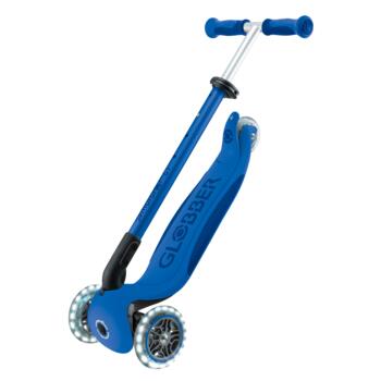 GLOBBER skrejritenis Go Up Deluxe Lights, tumši zils, 748-600