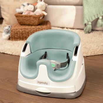 INGENUITY barošanas krēsls - būsteris Baby Base 2-in-1, blue, 16728